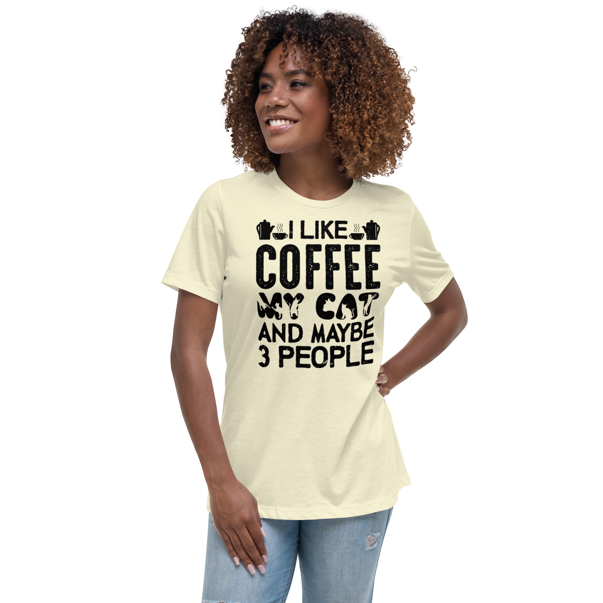 Cats and coffee t cheap shirt